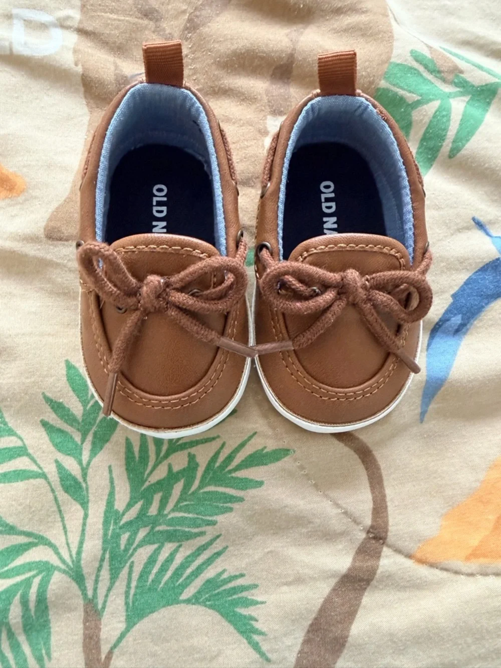 Old Navy Toddler Brown Moccasin Sneakers